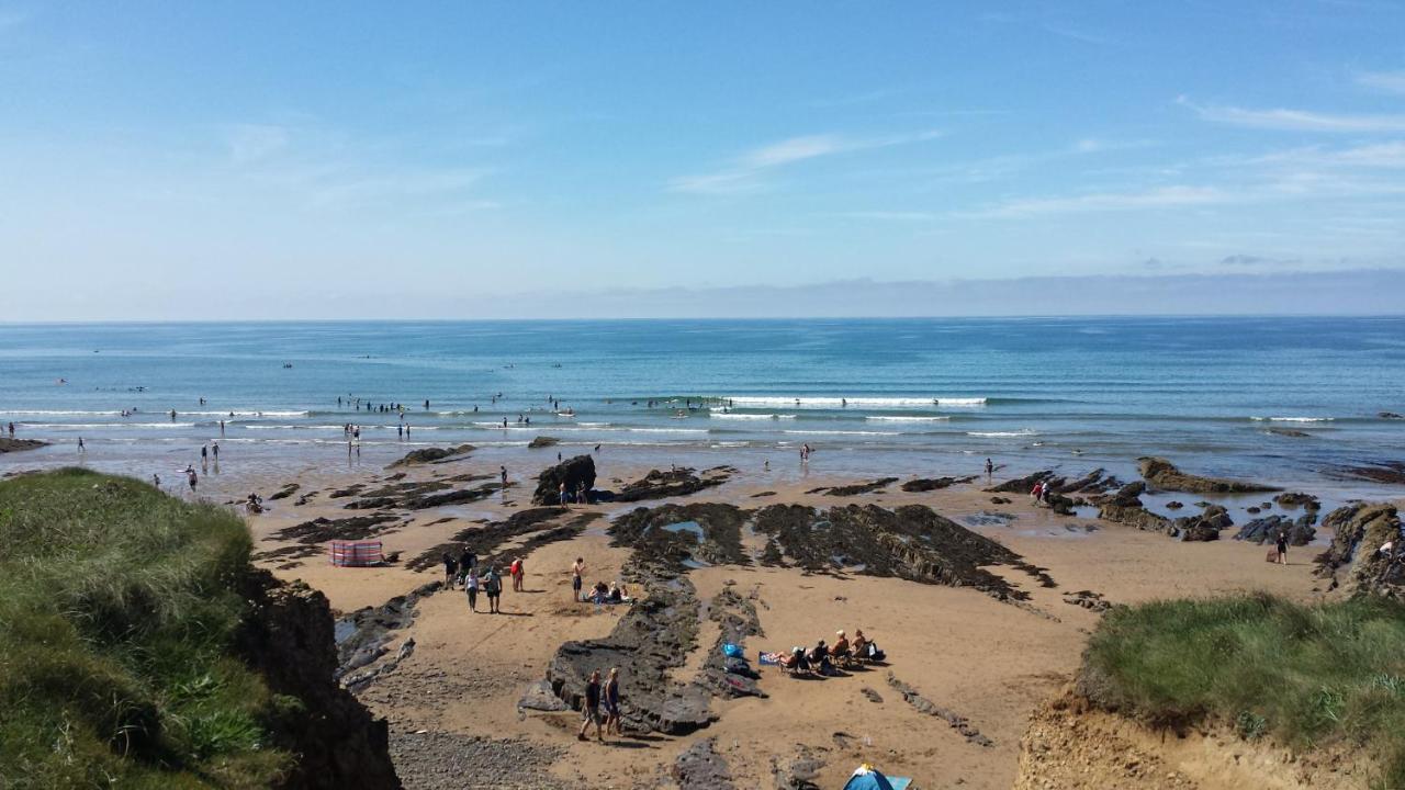 Stones Throw Studio Apartment Bude Cornwall Buitenkant foto